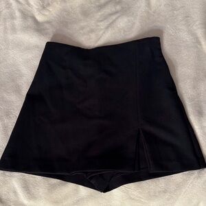 Zara Black Skort